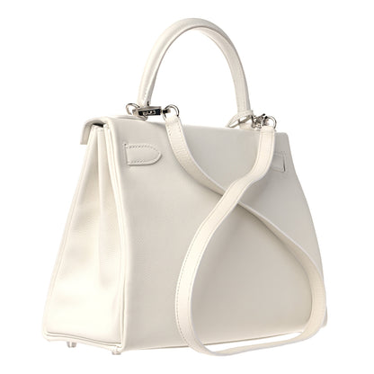 Hermes Evercolor Kelly Retourne 28 White 3 of 11