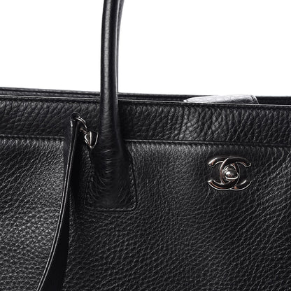 Chanel Calfskin Cerf Shopper Tote Black 9 of 11