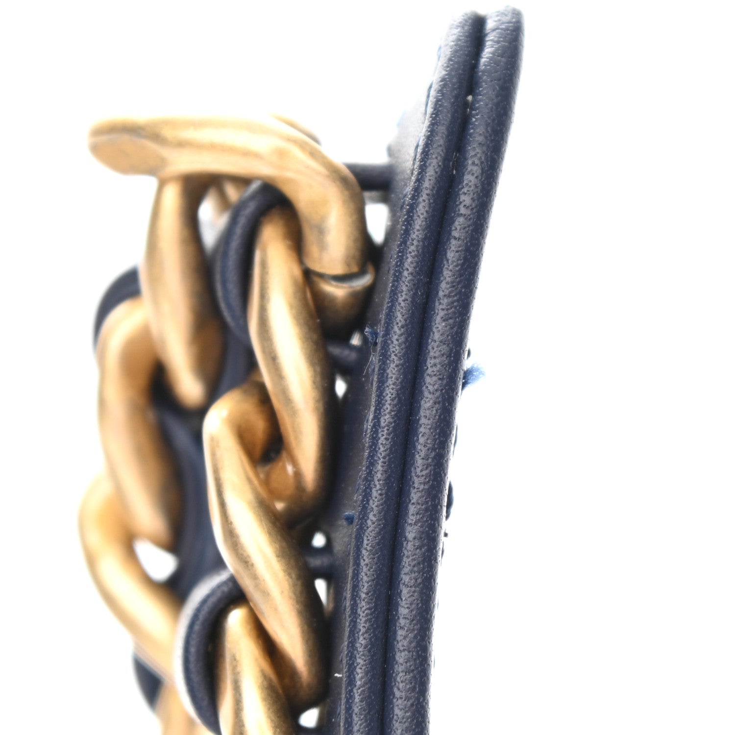 Chanel Denim Quilted Medium Chanel 19 Flap Blue 9 of 10