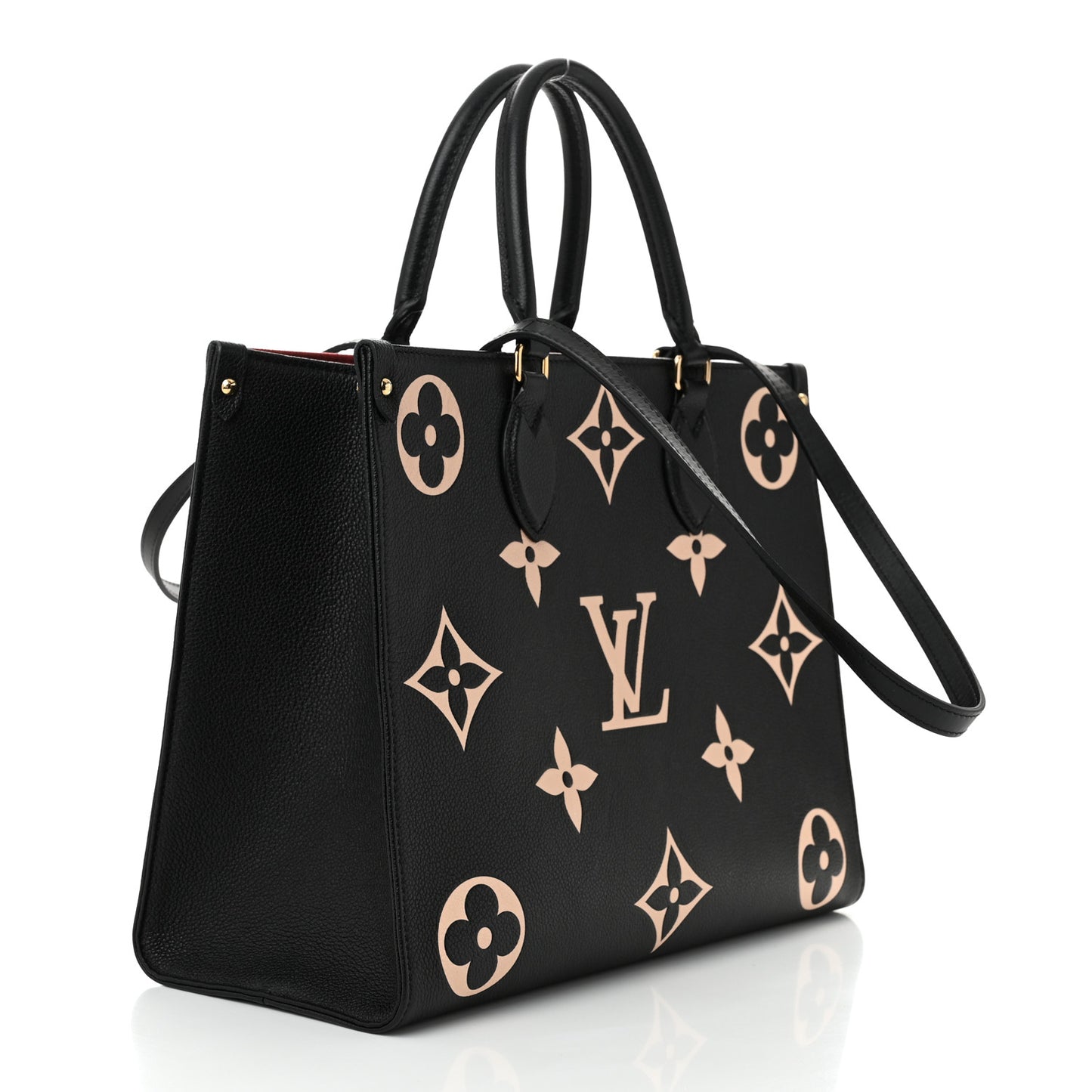 Empreinte Monogram Giant Onthego MM Black Beige