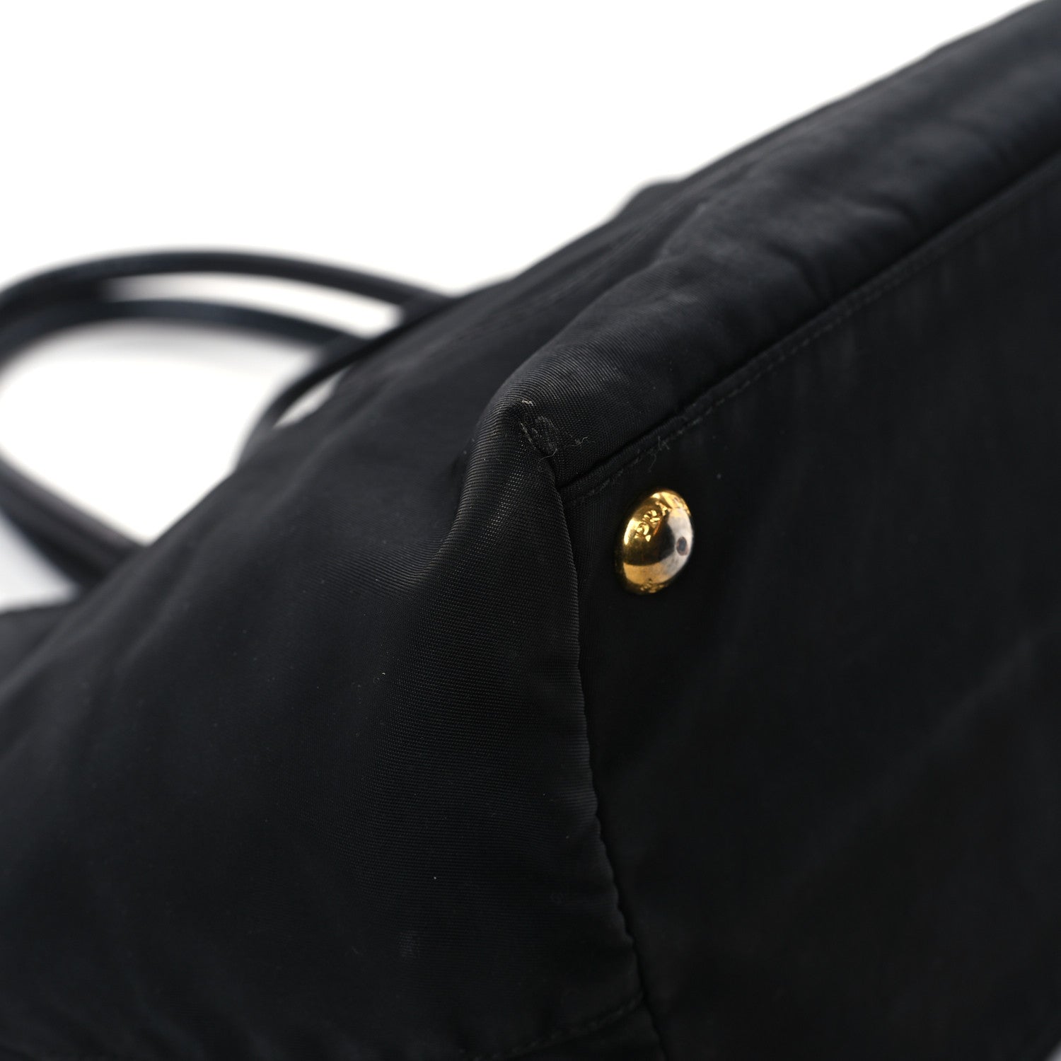 Prada Tessuto Nylon Shopping Tote Black 14 of 17