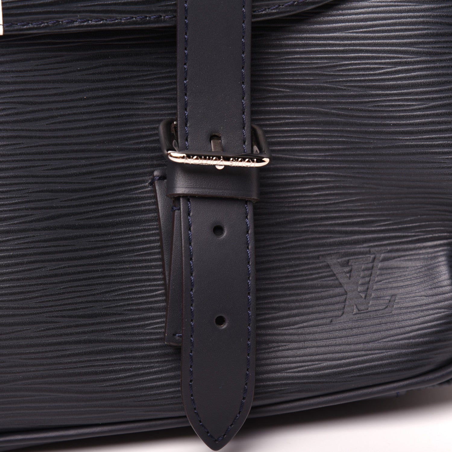 Louis Vuitton Epi Christopher Messenger Navy Stripes 16 of 16