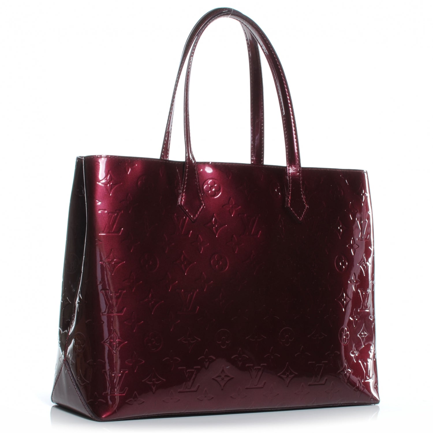 Louis Vuitton Vernis Wilshire MM Rouge Fauviste 3 of 7