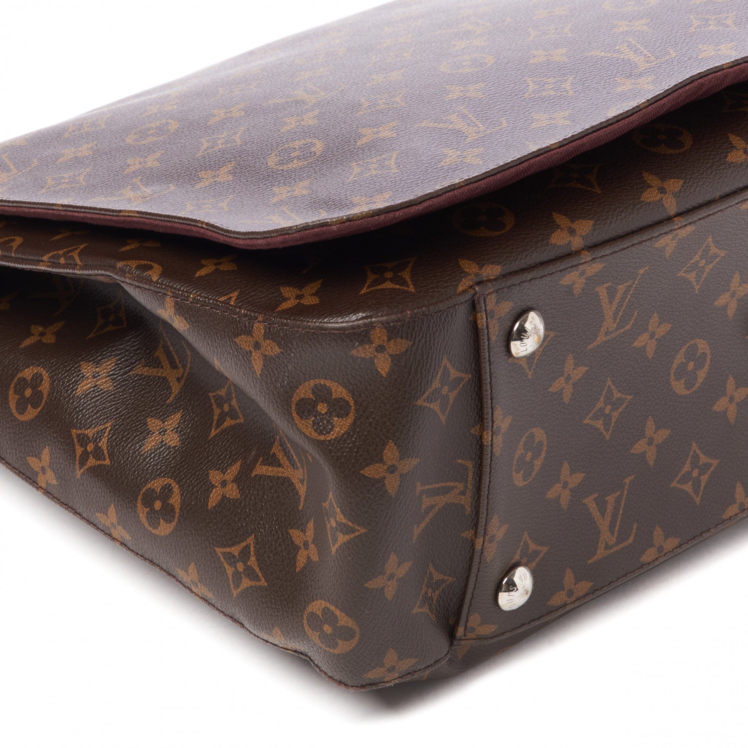 Louis Vuitton Monogram Macassar Drake Messenger 6 of 8