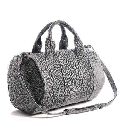 Alexander Wang Lambskin Rocco Dumbo Satchel Silver 3 of 8