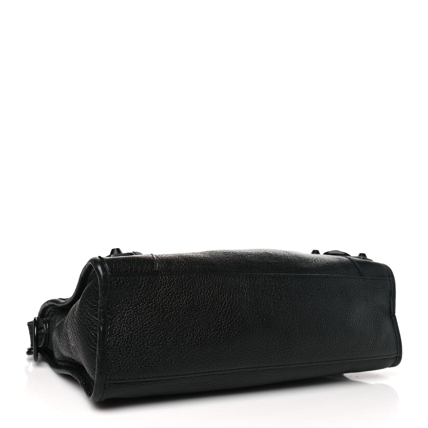 Balenciaga Chevre Black Metallic Edge Hardware S City Black 5 of 12