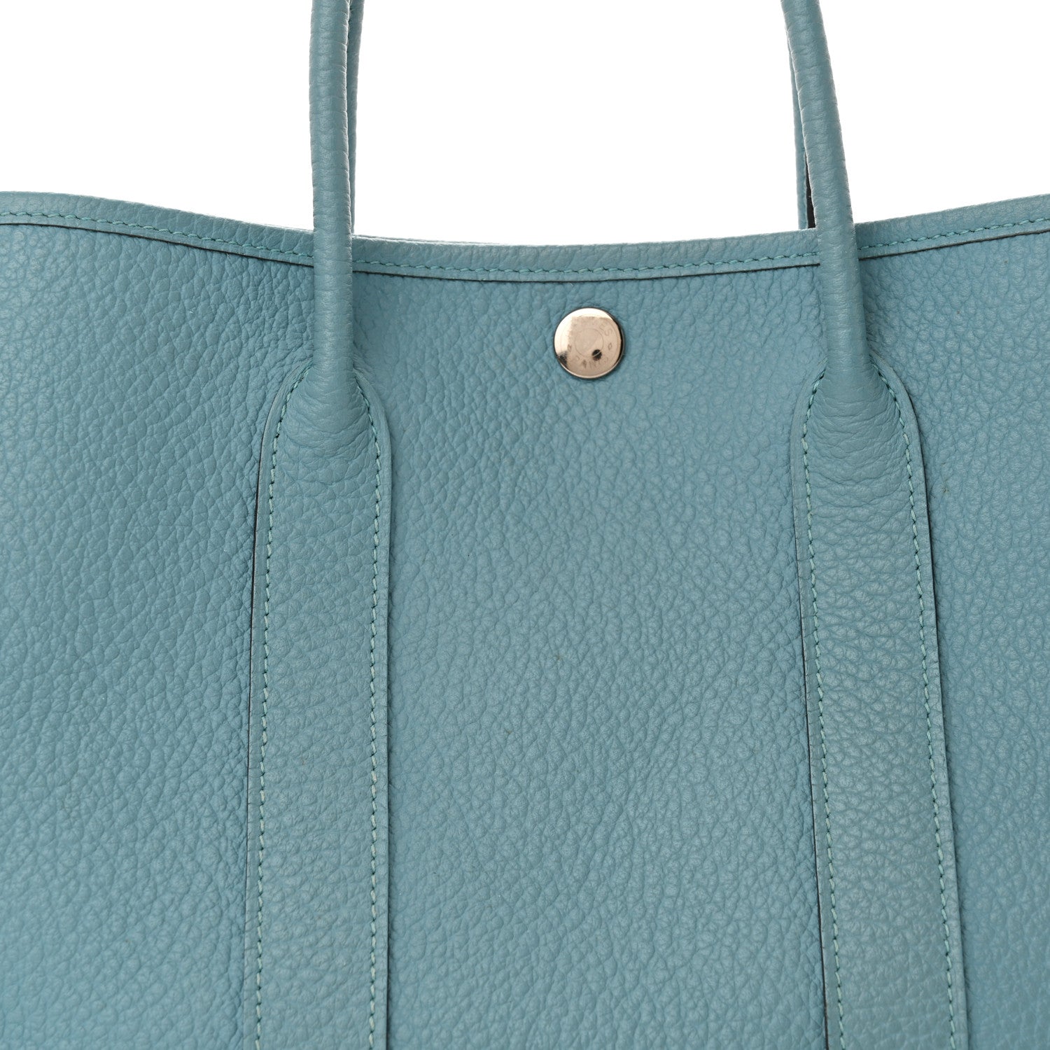 Hermes Vache Country Garden Party 30 TPM Bleu Saint Cyr 8 of 12