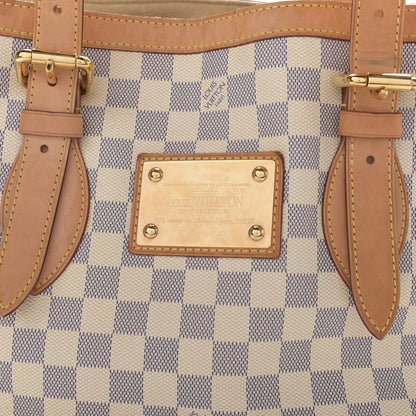 Louis Vuitton Damier Azur Hampstead MM 9 of 9