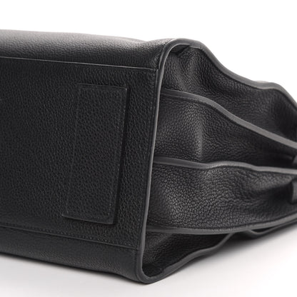 Saint Laurent Grained Calfskin Small Supple Sac De Jour Black 12 of 15