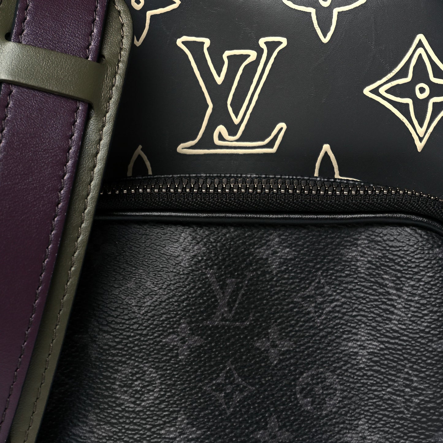 Monogram Eclipse Patchwork Amazone Sling Bag