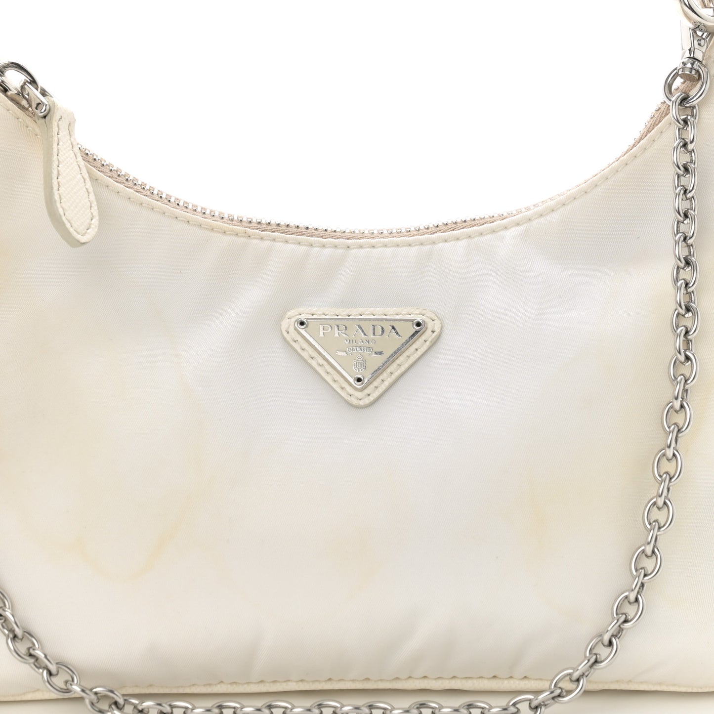 Nylon Re-Edition 2005 Shoulder Bag White
