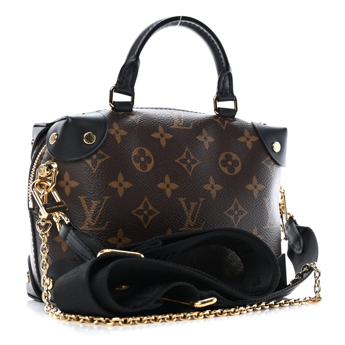 Monogram Petite Malle Souple Black