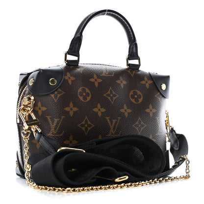 Louis Vuitton Monogram Petite Malle Souple Black 2 of 4