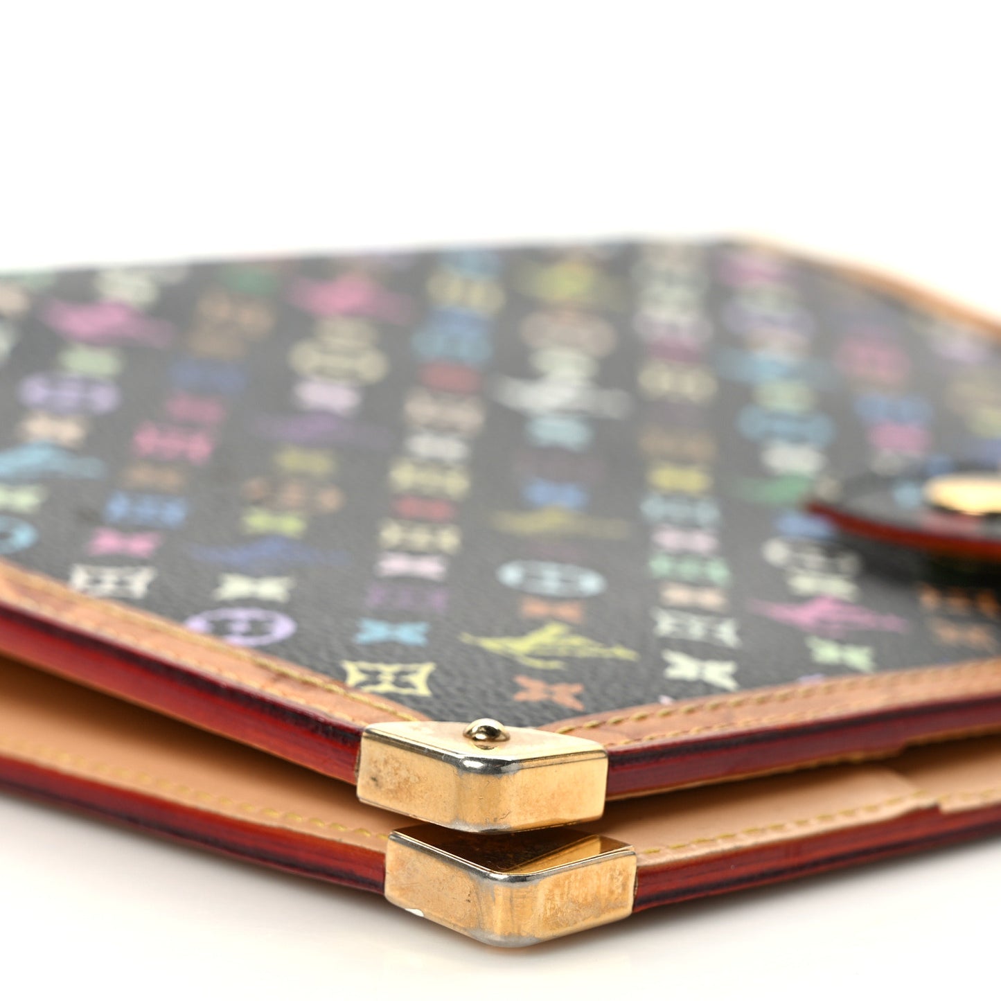 Monogram Multicolor Large Ring Agenda Black