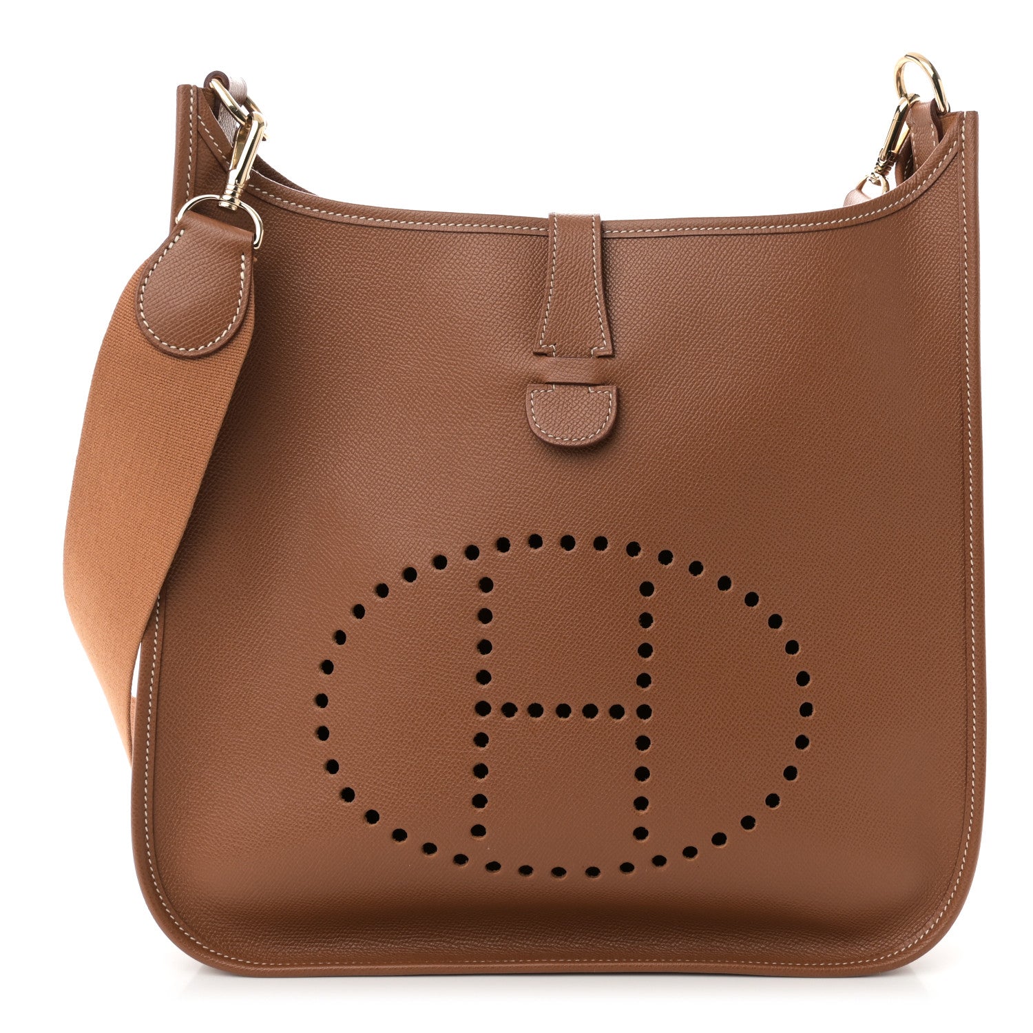 Hermes Courchevel Evelyne GM Gold 1 of 10