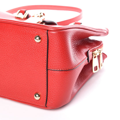 Dolce & Gabbana Pebbled Calfskin Small Tote Red 6 of 9