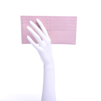 Louis Vuitton Calfskin Felicie Card Holder Insert Rose Ballerine 2 of 6