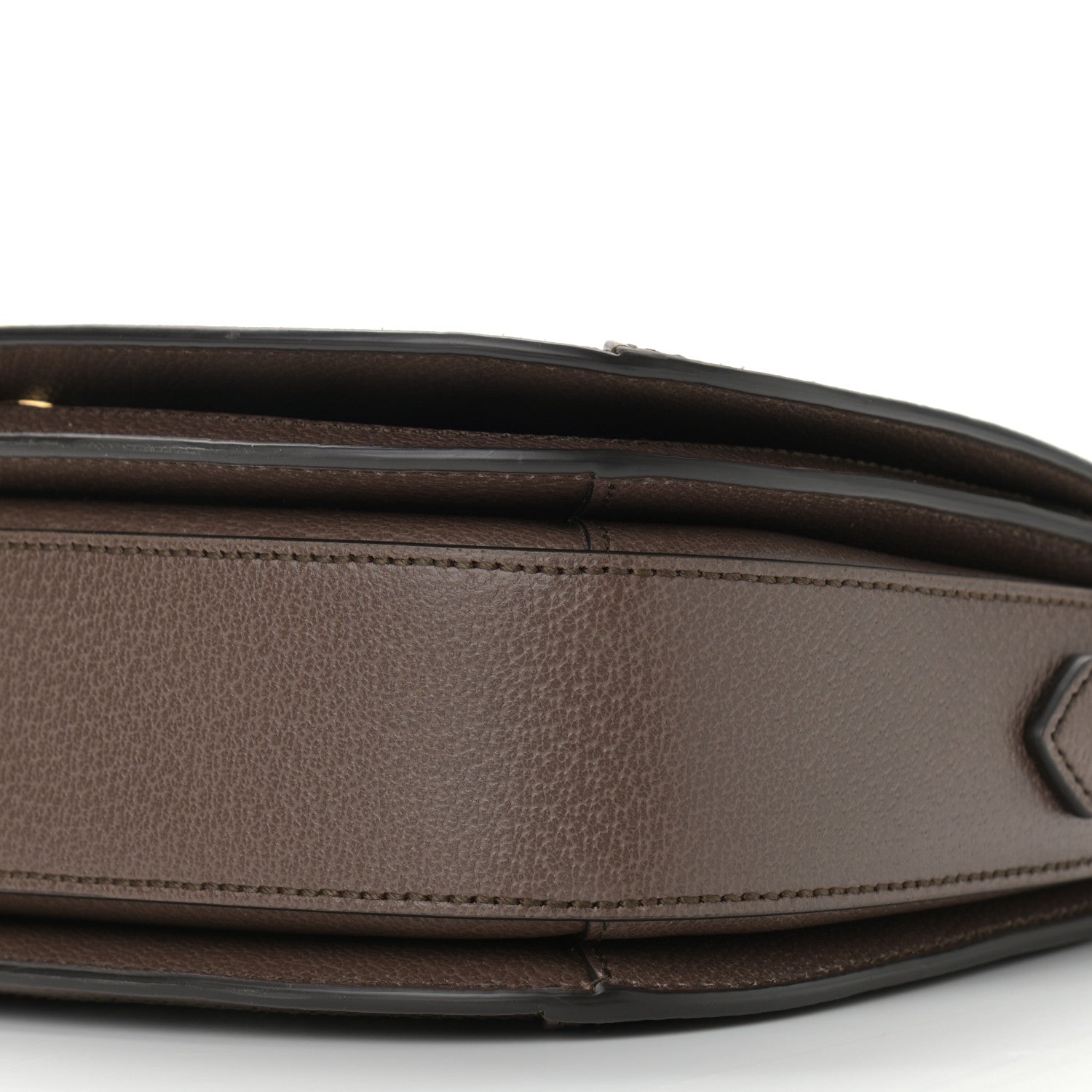 Gucci GG Supreme Monogram Web Small Ophidia Flap Messenger Bag Brown 10 of 10
