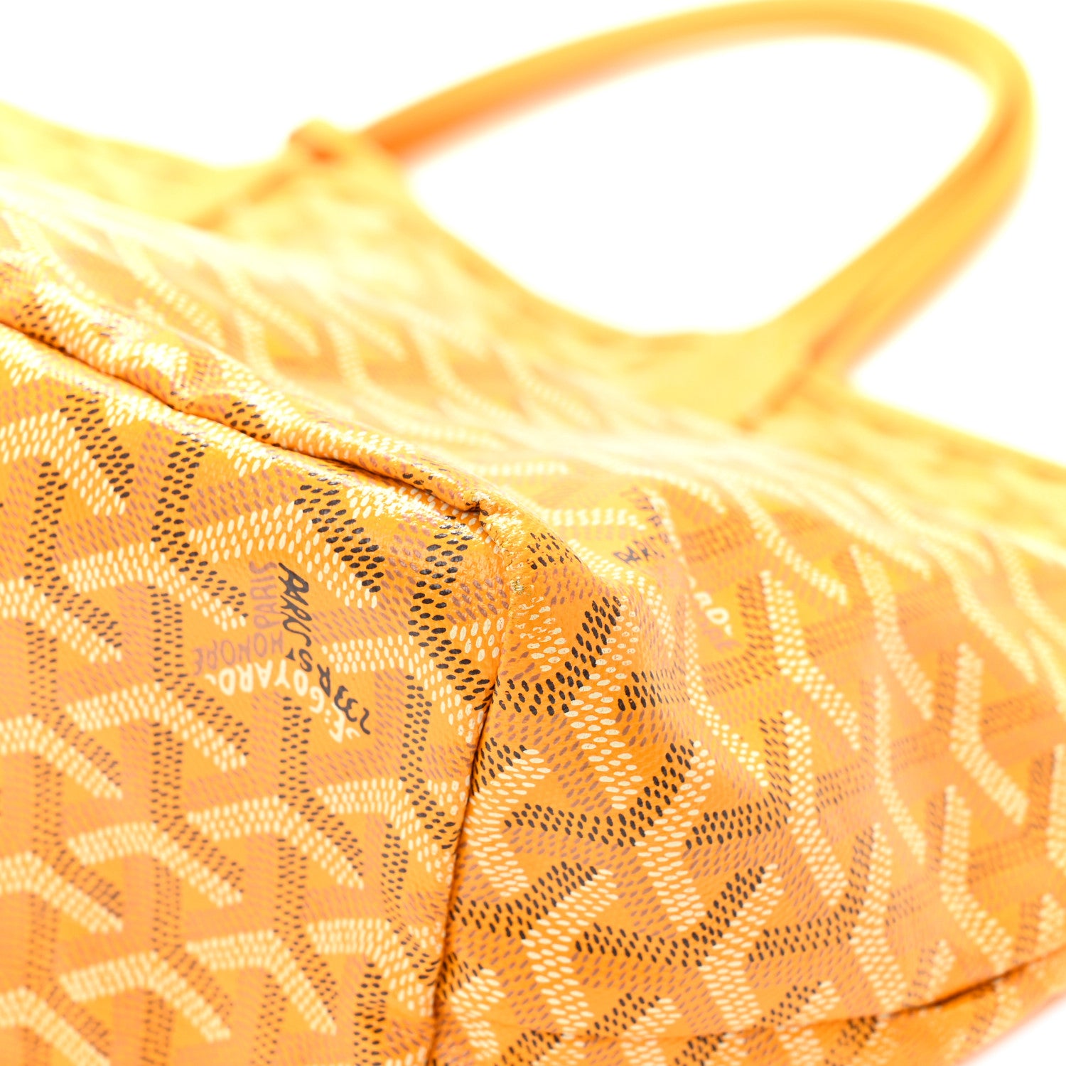 Goyard Goyardine Saint Louis PM Yellow 12 of 14