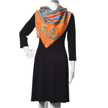 Hermes Silk Tohu Bohu Scarf 90 2 of 4
