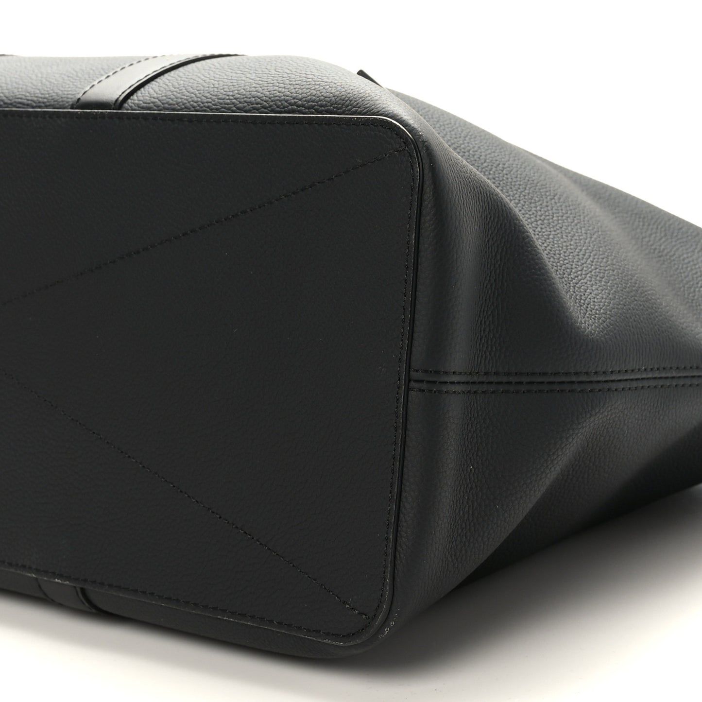Calfskin Lockit Tote Black