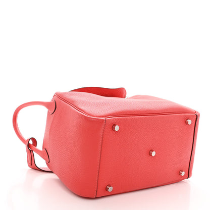 Hermes Taurillon Clemence Lindy 30 Rose Jaipur 4 of 12