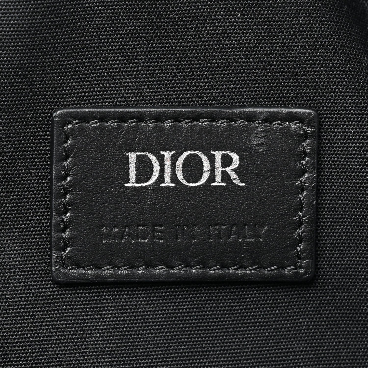 Christian Dior Canvas CD Diamond Lingot 22 Bag Black 6 of 10