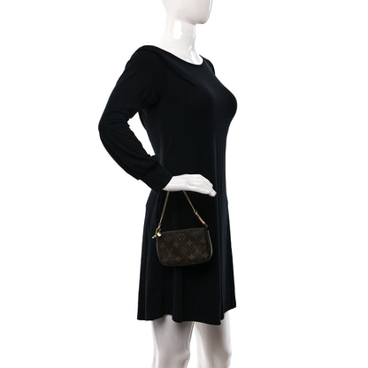 Louis Vuitton Monogram Mini Pochette Accessories 2 of 9