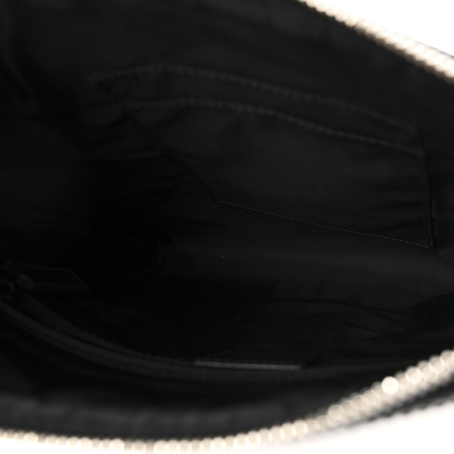 GG Supreme Monogram Web Messenger Bag Black