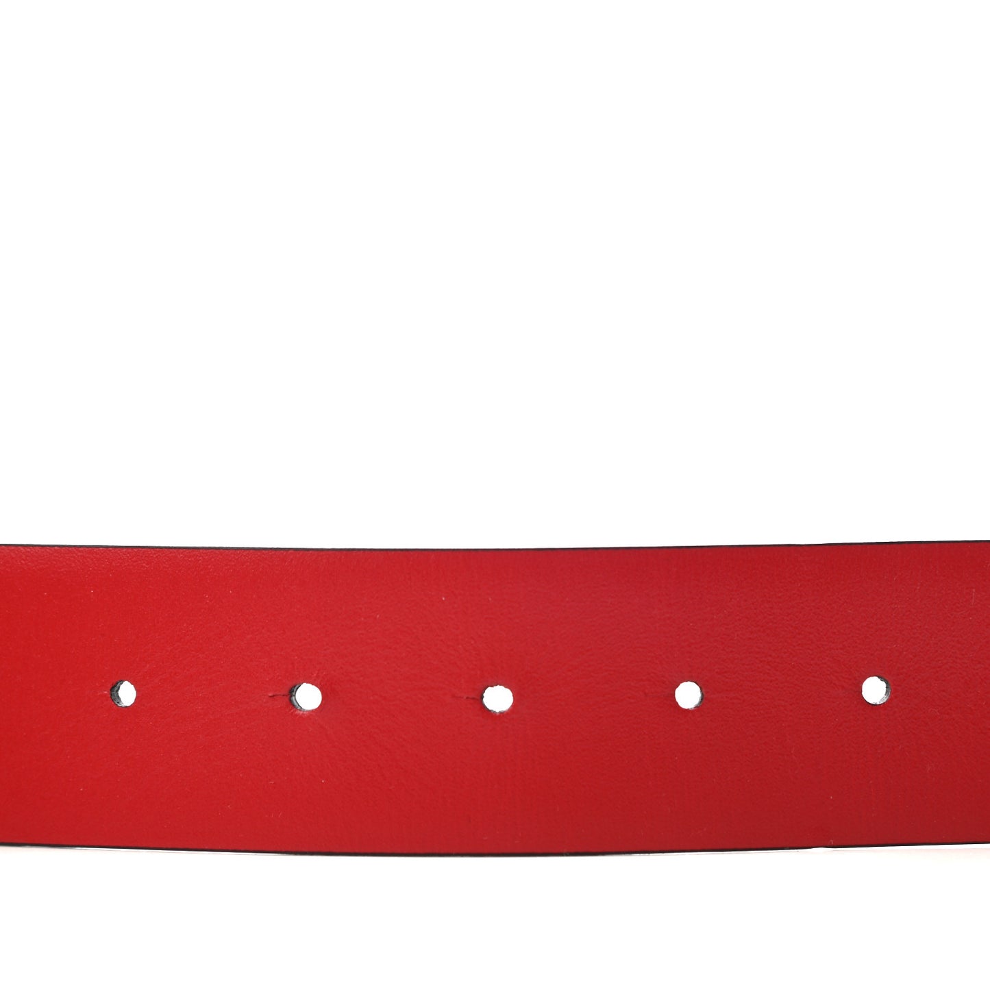 Glossy Calfskin VLogo Reversible 40mm Belt 85 34 Black Rouge Pur