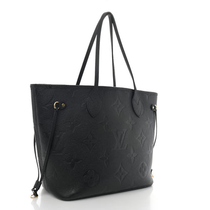 Louis Vuitton Empreinte Monogram Giant Neverfull MM Black 4 of 11