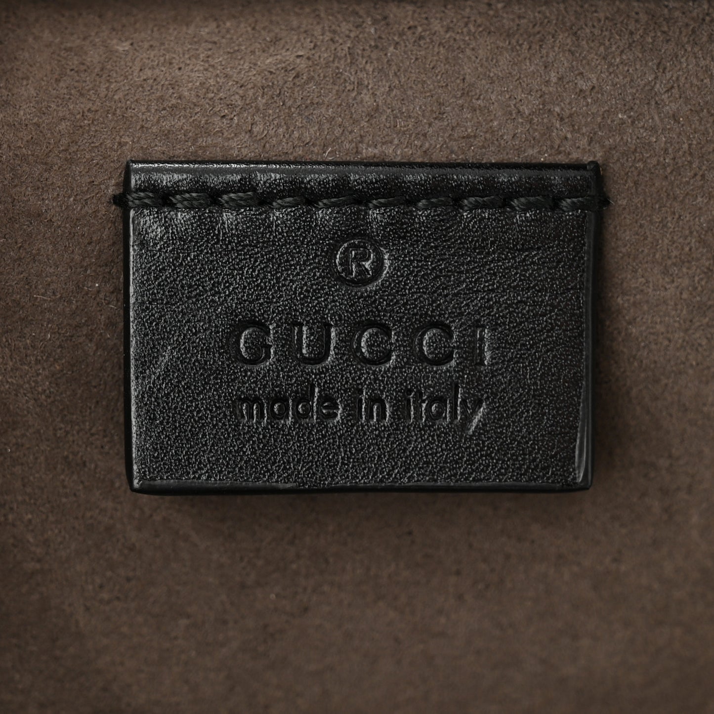 Guccissima Belt Bag Black