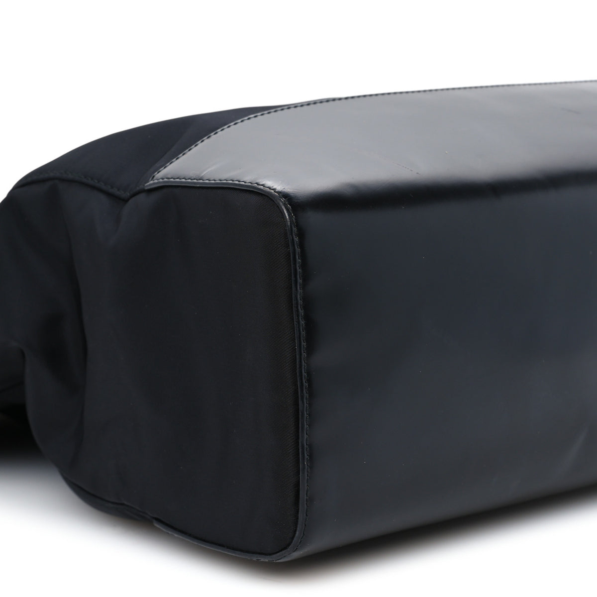 Re-Nylon Spazzolato Tote Black