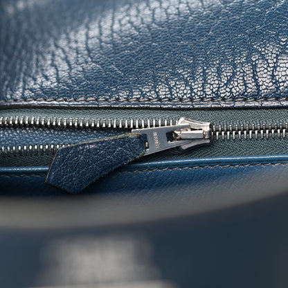 Hermes Chevre De Coromandel Kelly Retourne 35 Bleu De Prusse 31 of 41