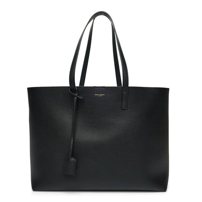 Saint Laurent Calfskin Large Shopping Tote Black 3 of 14