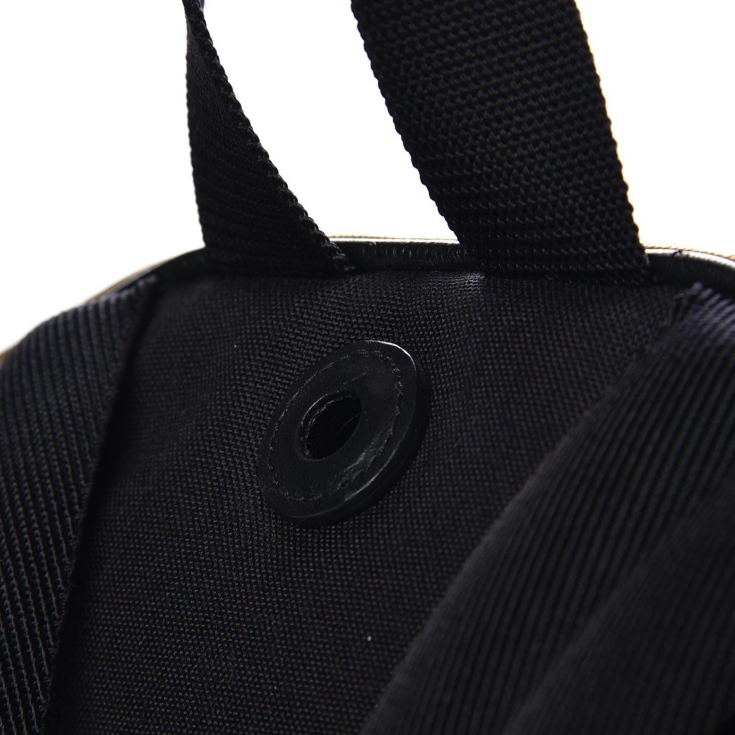 Saint Laurent Nylon Metallic Hunting Backpack Gold 10 of 10