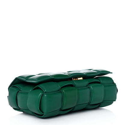 Bottega Veneta Nappa Maxi Intreccio Padded Cassette Crossbody Bag Racing Green 4 of 9