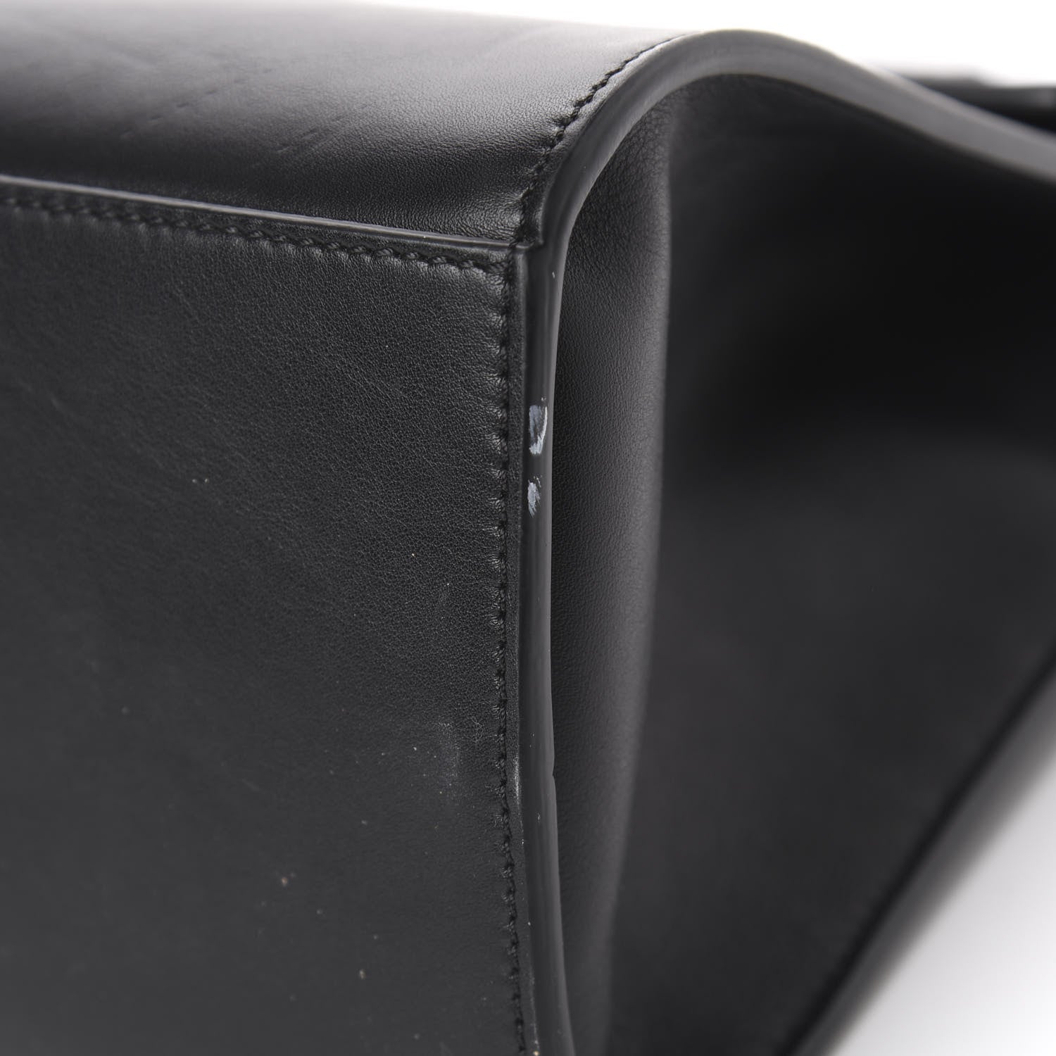 Givenchy Calfskin Large Whip Top Handle Shoulder Bag Black 12 of 13