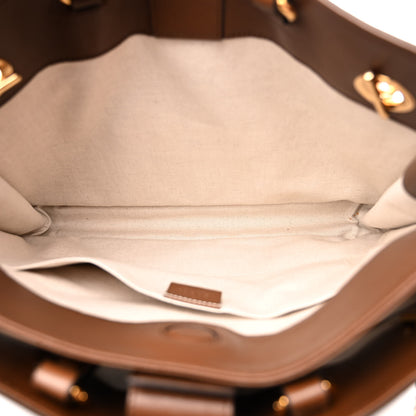 Gucci New Sakai Calfskin Lux Medium Horsebit 1955 Tote Bag Brown Sugar 5 of 13