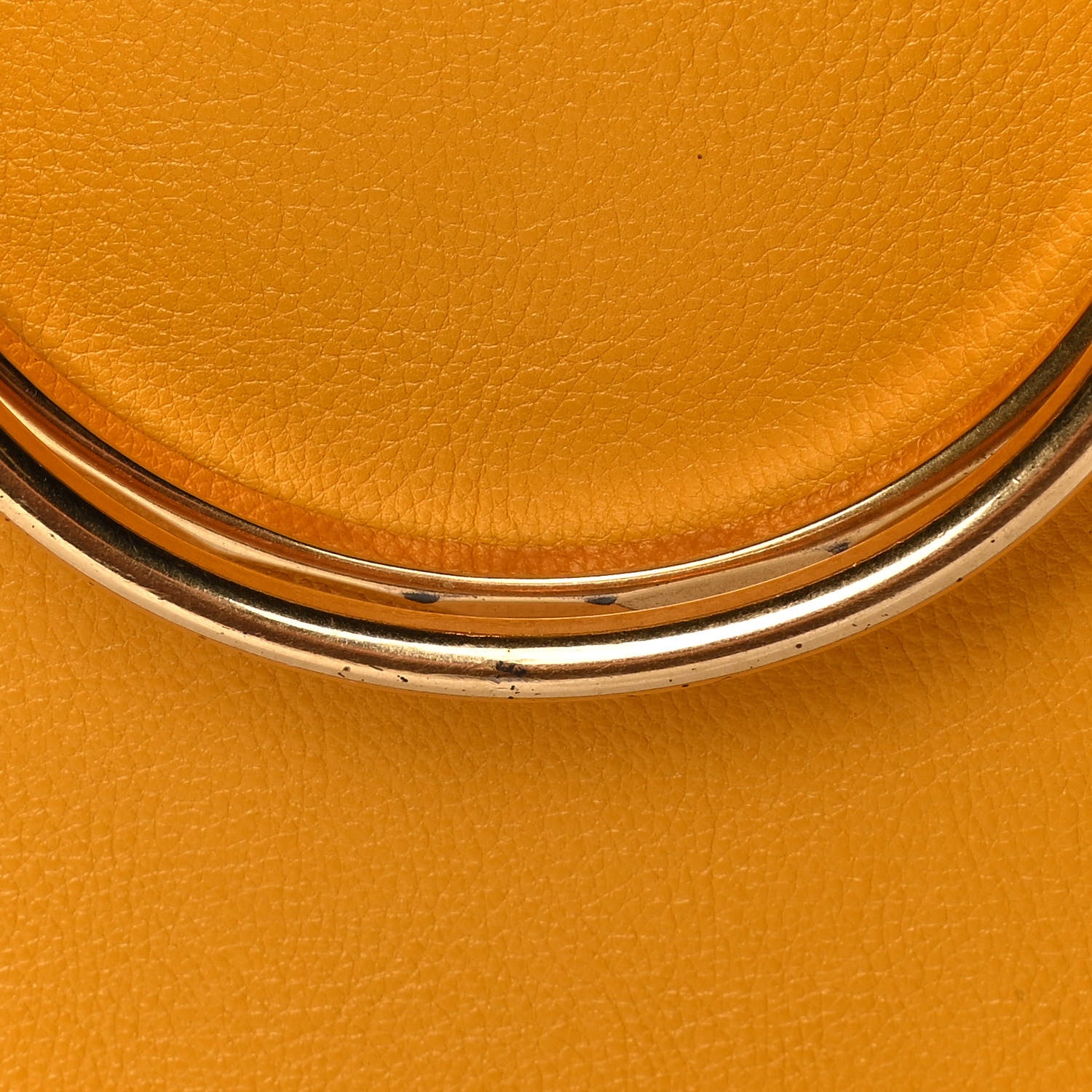 Chloe Calfskin Suede Medium Nile Bracelet Bag Dark Ochre 12 of 16