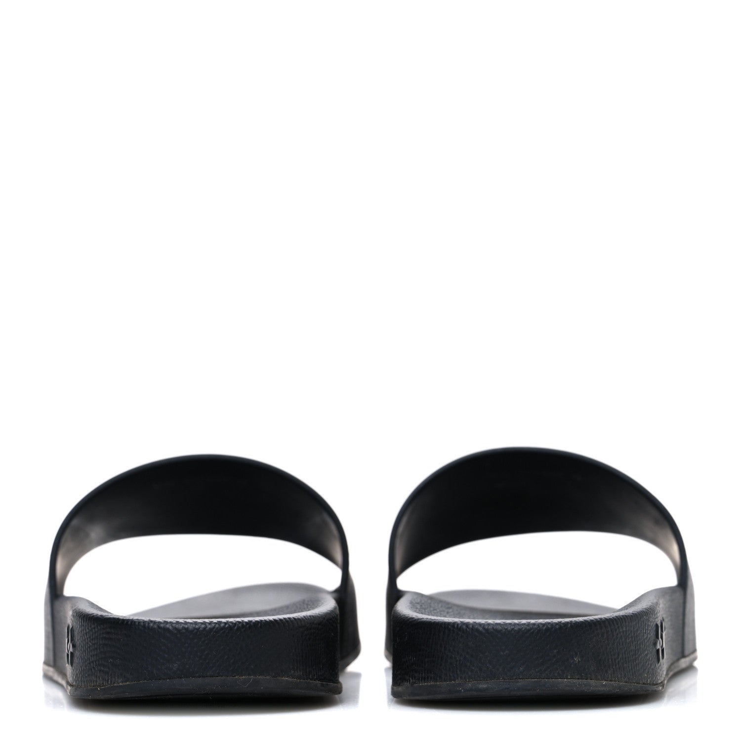 Louis Vuitton Rubber Monogram Eclipse Mens Waterfront Mules 9 Black 6 of 10