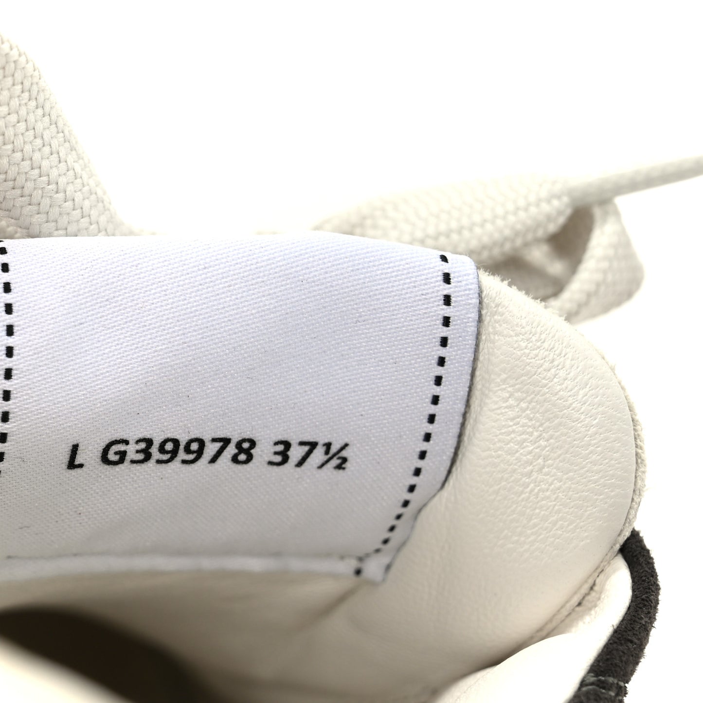 Suede Kidskin Womens CC Sneakers 37.5 Black White