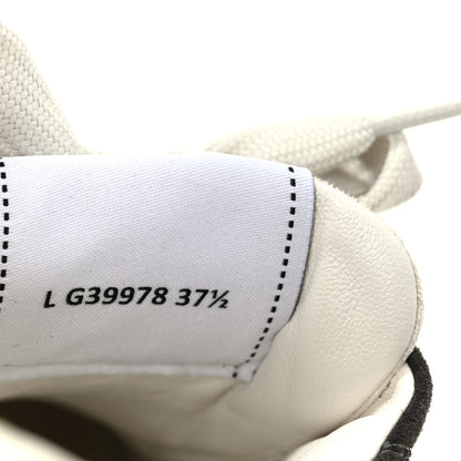 Chanel Suede Kidskin Womens CC Sneakers 37.5 Black White 10 of 11