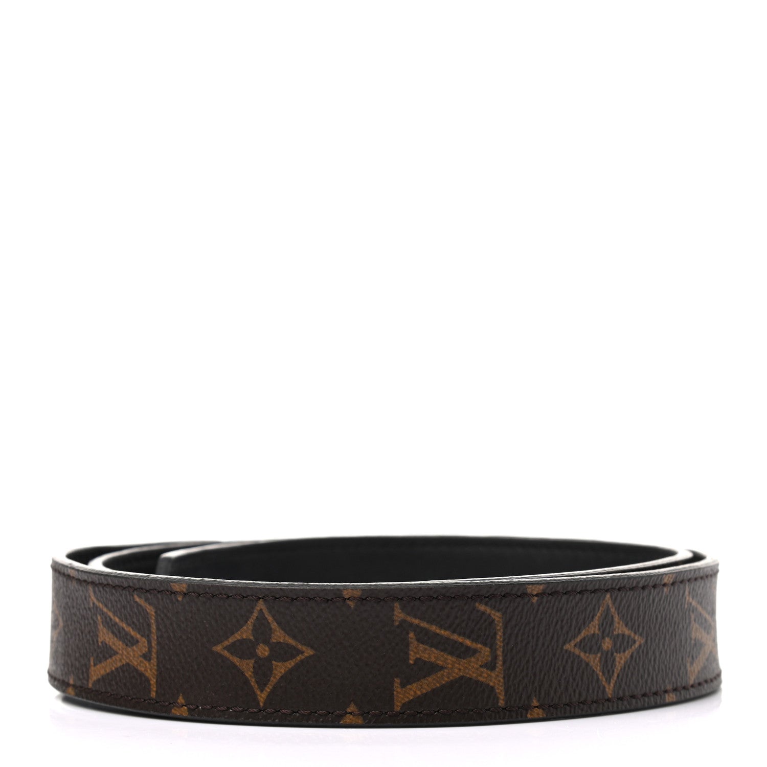 Louis Vuitton Monogram Bandouliere Shoulder Strap XL Black 2 of 4