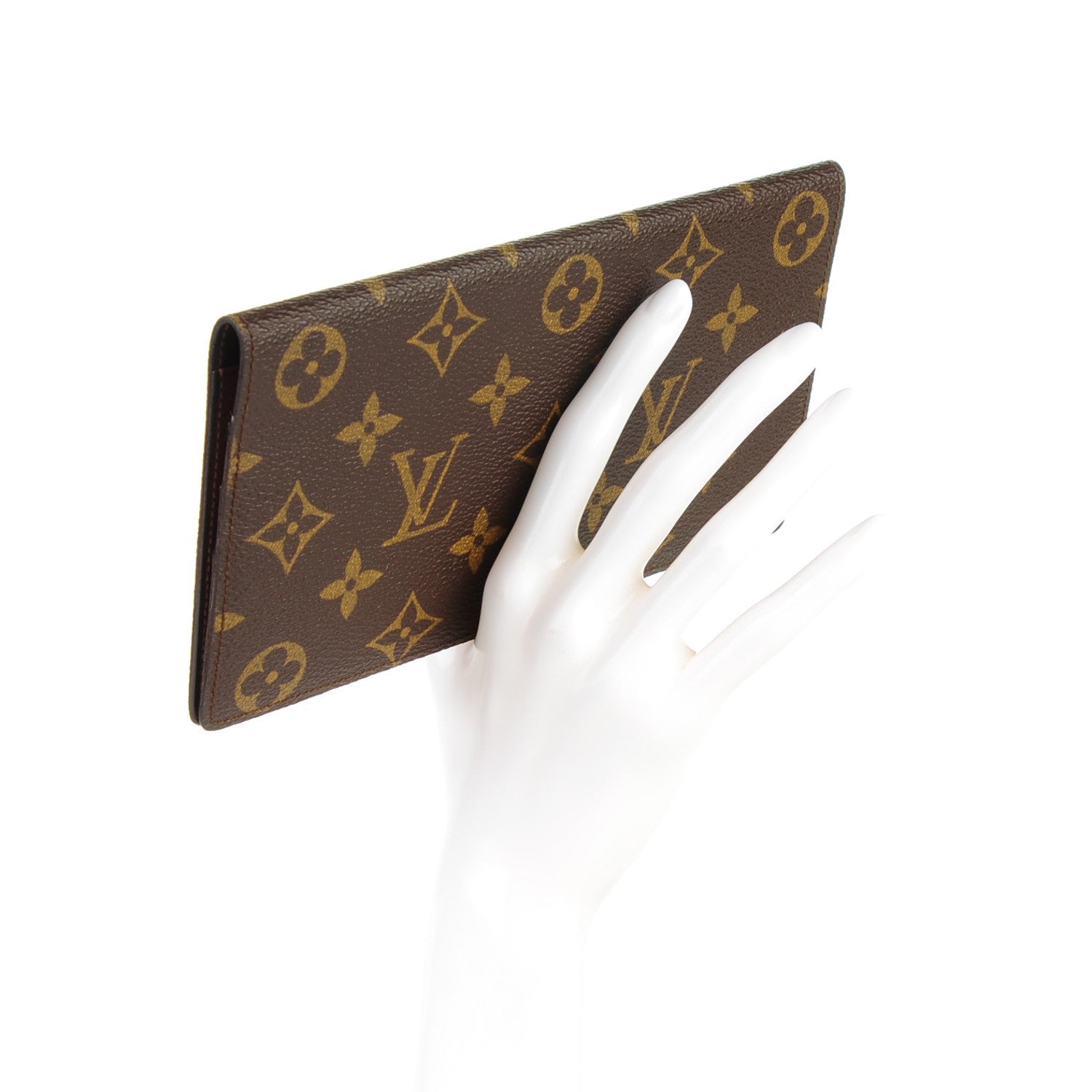 Louis Vuitton Monogram European Checkbook Holder 2 of 7