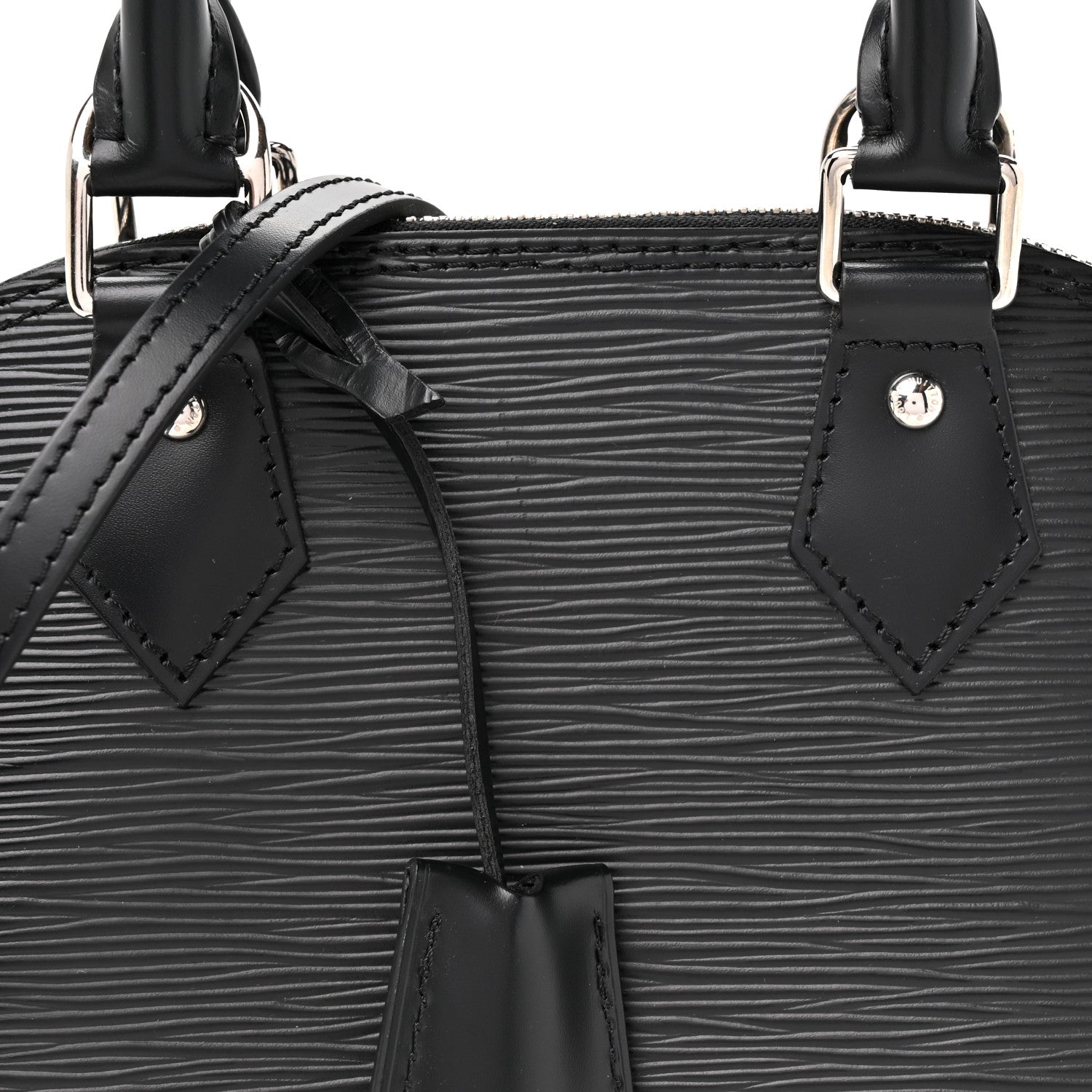 Louis Vuitton Epi Alma BB Black 6 of 8