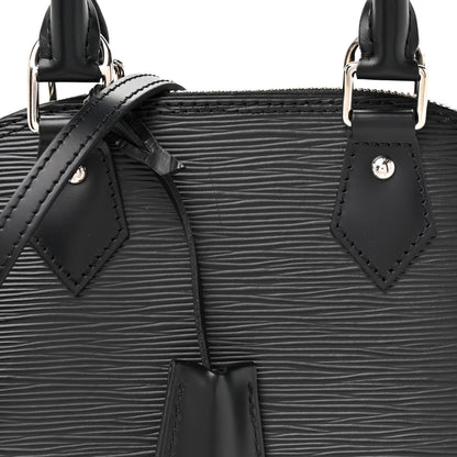 Louis Vuitton Epi Alma BB Black 6 of 8