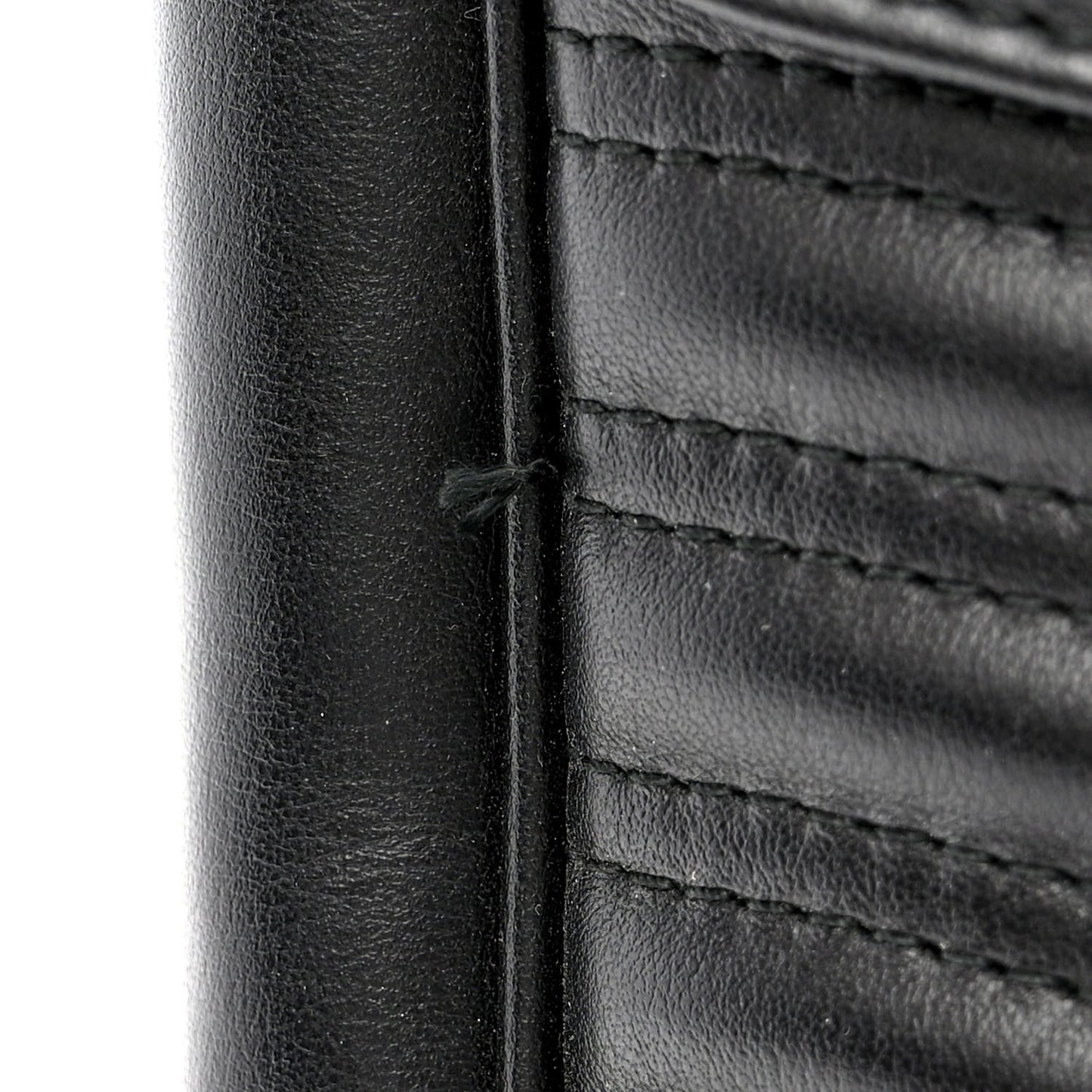 Calfskin Matelasse Large GG Marmont Shoulder Bag Black