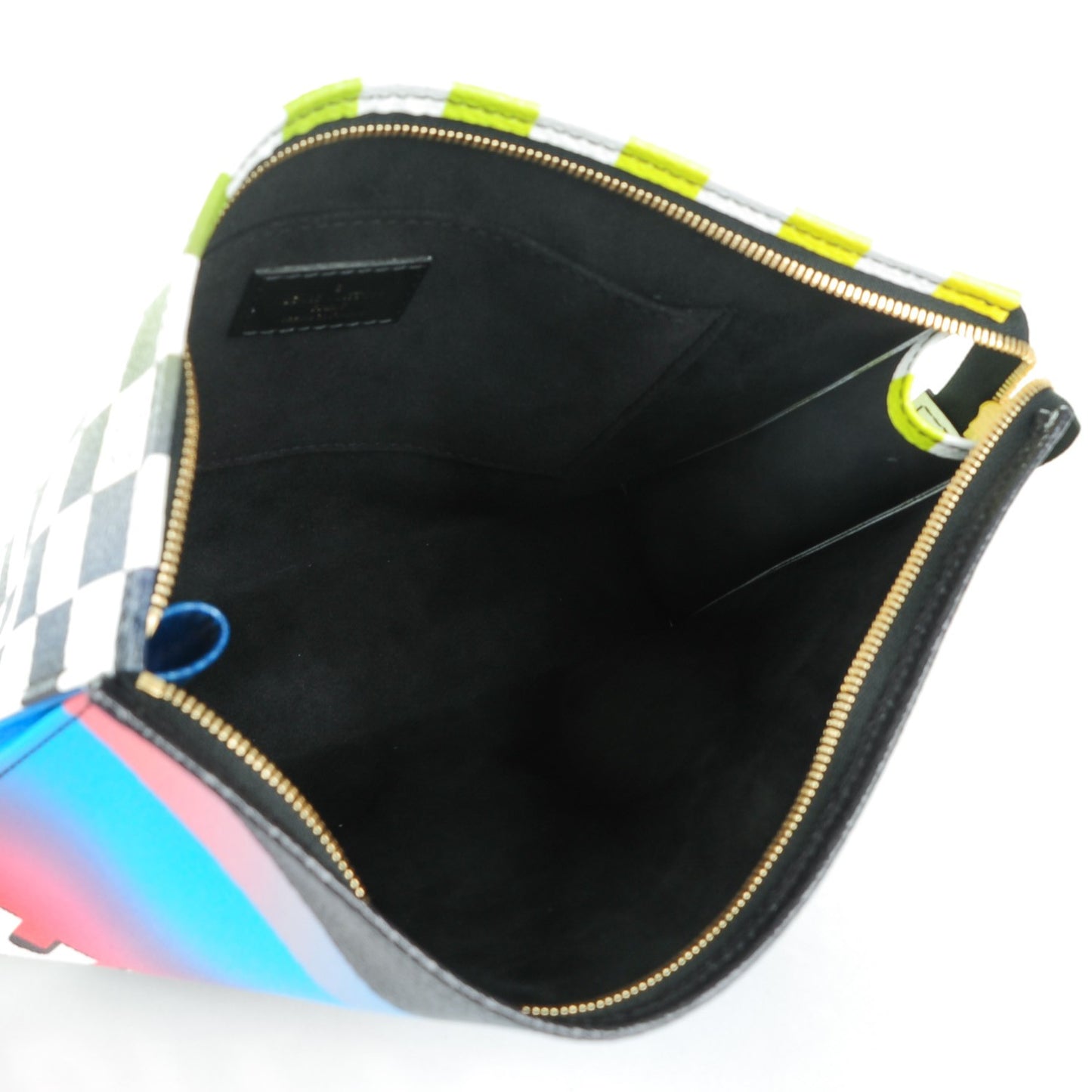 Damier Race Toiletry Pouch 26 Black Rose