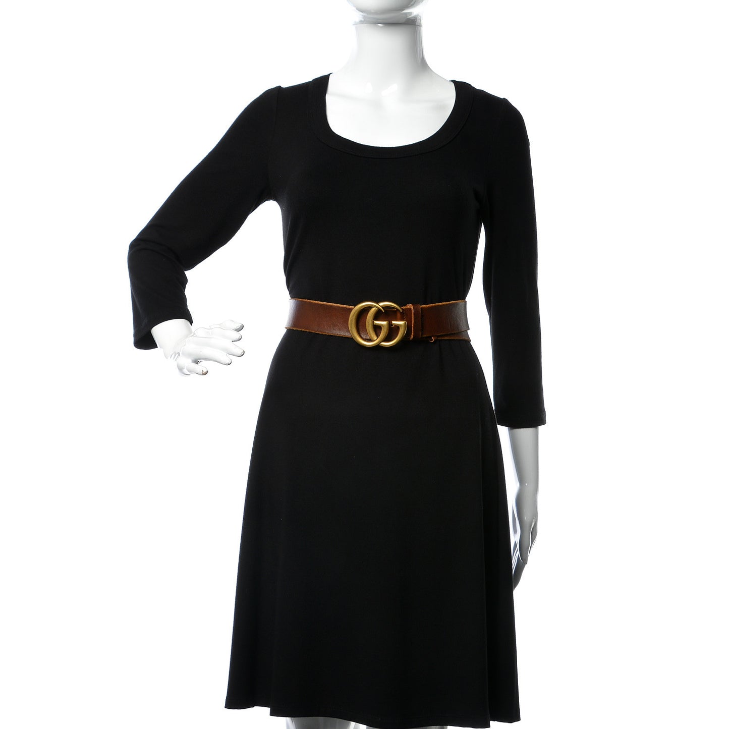Faded Calfskin Double G 40mm Belt 95 38 Cuir